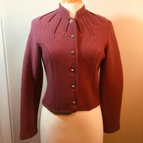 Strick Meister Made In Austria 100% Wool Size 40 S - Picture 6 of 8